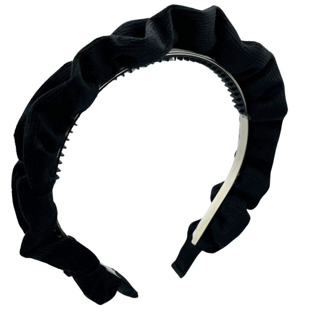 Velvet Headband - Black