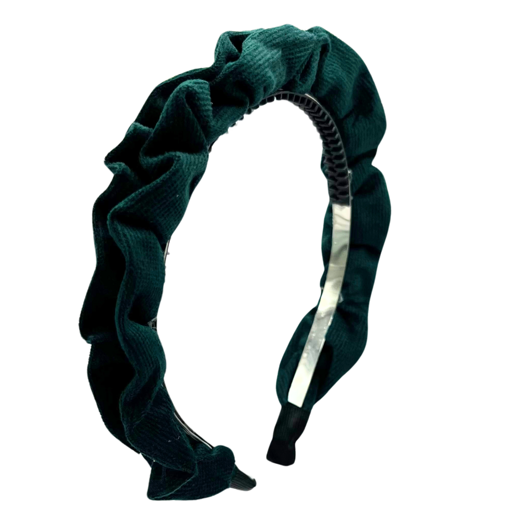 Velvet Headband - Emerald